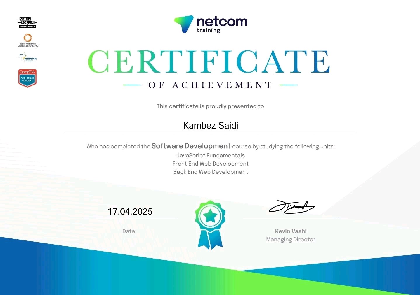 Software Developer